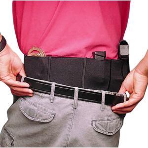 Palmetto State Armory DeSantis Gunhide Belly Band Large Ambidextrous Hand Small Frame Auto Holster, Black - 060BJG3Z0