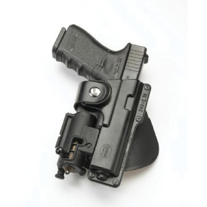 Palmetto State Armory Fobus Tactical Right Hand Glock 19/23/32 Holster, Belt Clip Mount, Smooth Black - GLT19