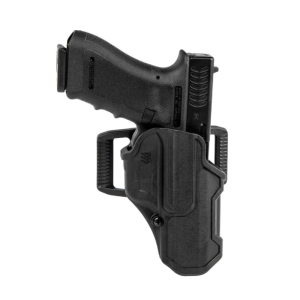 Palmetto State Armory Blackhawk L2C Non-Light Bearing Colt 1911 Polymer OWB Holster Right 03, Black - 410703BKR