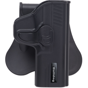 Palmetto State Armory Bulldog Cases Right Hand S&W Bodyguard .380 Rapid Release Hip Holster, Black - RR-SWBG