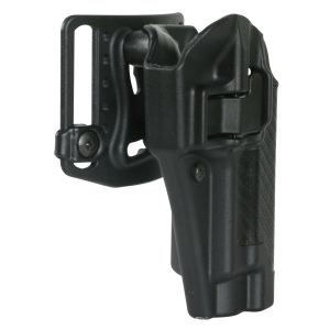 Palmetto State Armory Blackhawk Serpa CQC Left Hand Injection Molded Concealment Holster, Carbon Fiber Black - 410000BK-L