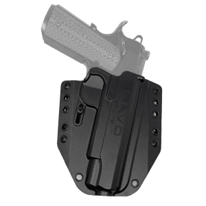 Palmetto State Armory Bravo Concealment Right Hand OWB Concealment Holster for 1911, Black - BC101022