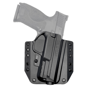 Palmetto State Armory Bravo Concealment Right Hand OWB Concealment Holster for S&W M&P 9/40 Compact, Black - BC101014