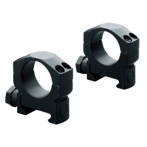 Leupold Mark 4 1" Super High Steel 2-Piece Scope Ring, Matte Black - 60019
