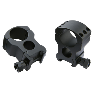 Burris Xtreme Tactical 1" Low Aluminum 2-Piece Scope Ring, Matte Black - 420180