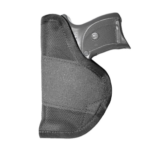 Palmetto State Armory Crossfire Shooting Gear The Grip Clip Ambidextrous Hand 3" to 3.5" Compact IWB Holster, Textured Black - CRFGRPCLPSA1C3