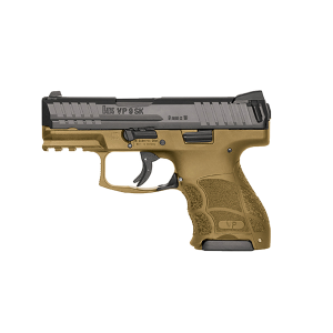 Palmetto State Armory HK VP9SK 9mm Subcompact Pistol with Night Sights, Flat Dark Earth - 81000096