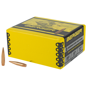 Palmetto State Armory Berger Hybrid OTM Tactical 338 Caliber 300gr HP Boat Tail Reloading Bullets, 250 Count - 33794