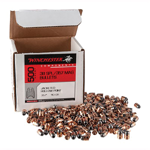 Palmetto State Armory Winchester Ammunition .38 Cal 110 gr Reloading Bullets  HP 500rds - WB38HP110D
