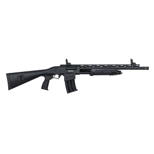 Boundkraft Boundkraft Defender 20" Pump 12ga 5rd Shotgun, Black - BOU12DEFB