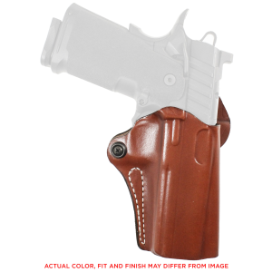 Palmetto State Armory DeSantis Gunhide 019, Mini Scabbard, Belt Holster, fits Kimber Micro 1911, Right Hand, Tan Leather