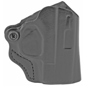 Palmetto State Armory DeSantis Gunhide Mini Scabbard Belt Holster, fits Springfield Hellcat, Right Hand, Black Leather