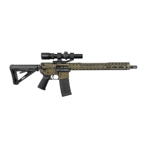 Palmetto State Armory Black Rain Ordnance Full Field 5.56x45mm 16" Black Rifle - High-Quality Rifle - 21121301