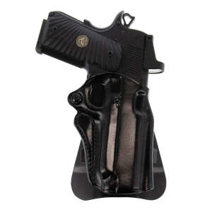 Palmetto State Armory Galco Speed Master 2.0 S&W M&P Shield EZ Leather OWB Holster Right, Black - SM2858B
