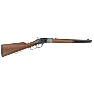 Taylors & Company 240002 1873 TC73 9mm Luger 10+1 18 Blued Threaded Barrel, Color Case Hardened Receiver, Walnut Fixed Stock, Right Hand