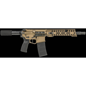 Patriot Ordnance Factory Renegade DI 105 300 AAC Blackout 301 Burnt Bronze 9 MLOK Handguard Pistol