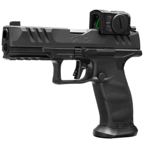 WALTHER PDP PRO ACRO INSTALLED 9MM 45 10SHOT BLACK FRAME