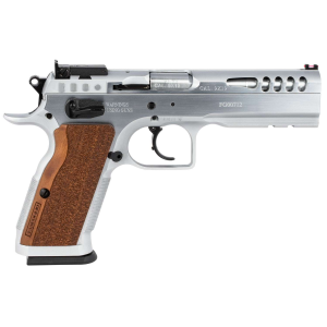Italian Firearms Group (IFG) TF-STOCKM-9 Defiant Stock Master LG 9mm Luger 4.75 17+1 Chrome Hard Wood Grip