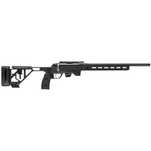 Tikka JRT1XATB30916 T1X Ace Target 17 HMR 10+1 16 Black Anodized Threaded Barrel, Picatinny Rail Receiver, ARCA/M-LOK Handguards, Black Adjustable Aluminum Stock, Black Polymer Grips