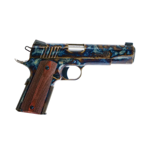 Standard Manufacturing 1911 45acp 5 Stainless Steel Barrel 2 7 Round Magazines Case Colored Pistol