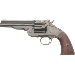 CIMARRON NO.3 SCHOFIELD .38 SPECIAL 5 FS BLUED WALNUT
