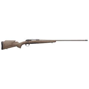 Browning XBolt Western Hunter Long Range 30 Nosler 3 Round 26 Flat Dark Earth Cerakote wSpider Web Hard Core FiberFusion Matte Blued Right Hand Rifle
