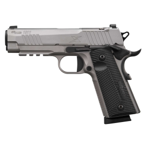 SIG SAUER 1911 X CARRY STAINLESS 45ACP 42 G10 GRIP OPTIC RDY 28RD