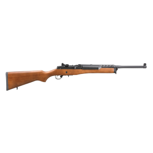 Ruger Mini-14 Ranch 5.56mm NATO 18.5 5+1 Blued Hardwood Stock Rifle