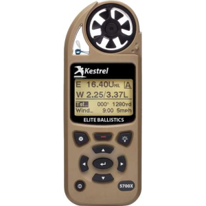 KESTREL 5700X WEZ W/ APPLIED BALLISTICS TAN
