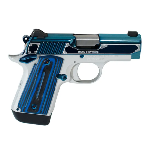 Kimber Micro Sapphire Special Edition 380 Auto 275in Polished Bright Blue  71 Rounds