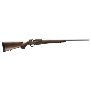 Tikka JRTXA71520MT T3x Hunter Full Size 243 Win 3+1 20 Matte Stainless Fluted Threaded Barrel, Matte Drilled & Tapped Stainless Steel Receiver, Fixed Oiled Walnut Wood Stock, Right Hand