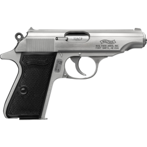 Walther PP 32 ACP 81rd 39 Barrel Stainless Steel Pistol
