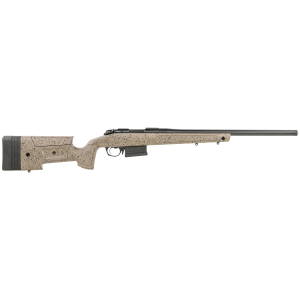 Bergara B-14 HMR Left Hand 6.5 Creedmoor 22 Threaded 5+1 Black Brown Speckled Adj Stock Rifle