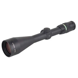 Trijicon 200028 AccuPoint 2.5-10x 56mm Obj 37.60-10.10 ft @ 100 yds FOV 30mm Tube Matte Black Finish Illuminated Green Mil-Dot Crosshair