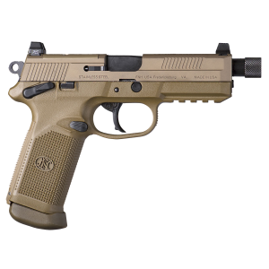 FN 66982 FNX Tactical 45 ACP 5.30 10+1 Flat Dark Earth Interchangeable Backstrap