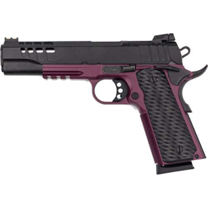 GLFA 1911 PISTOL 9MM 5 FS BLK SLIDE BLACK CHERRY FRAME