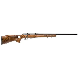 Savage 18528 25 Lightweight Varminter-T 223 Rem 4+1 24 Natural Brown Fixed Thumbhole Stock Matte Black Right Hand