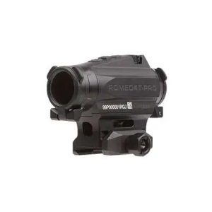ROMEO4T-PRO RED DOT SIGHT, BALLISTIC CIRCLE DOT, 0.5 MOA ADJ, CR2032, HEX BOLT MOUNT, SPACER, FDE