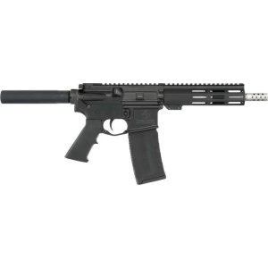 GLFA AR15 PISTOL 223 WYLDE 75 STAINLESS BBL BLACK