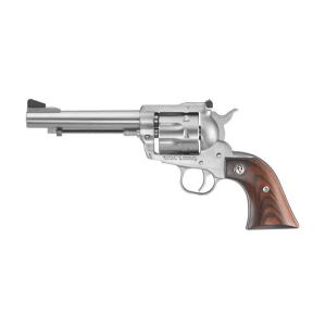 Ruger Blackhawk Stainless 357 Mag 6.50 6 Round Hardwood Grip Stainless Steel