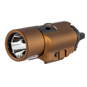Streamlight 69191 TLR-VIR II White LED 300 Lumens CR123A Lithium Battery Coyote Brown Aluminum