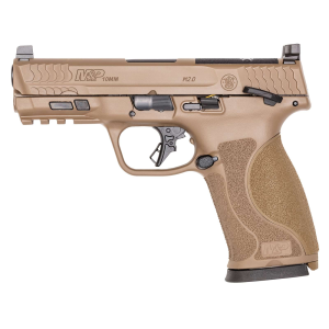 S&W M&P 10MM M2.0 4 FS 15-SHOT ARMORNITE W/SAFETY FDE