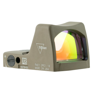 Trijicon 700624 RMR 1x 3.25 MOA Red Dot Flat Dark Earth Cerakote CR2032 Lithium (1)