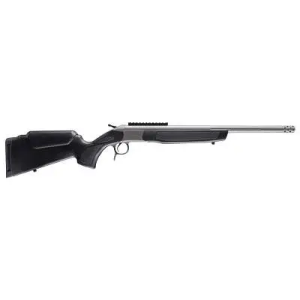 CVA SCOUT SS TD V3 RIFLE RIS 360 BUCKHAMMER 20 IN FLUTED BBL SS/BLK THD 5/8X24 BRAKE & RAIL