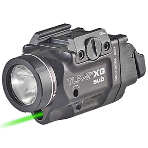 Streamlight 69439 TLR-8 500 Lumen with Green Laser Weapon Light