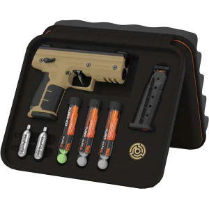 BYRNA SD PEPPER KIT TAN W/ 2 MAGS & PROJECTILES