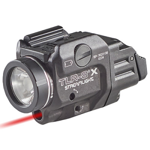 STREAMLIGHT TLR-8A FLEX WITH RAIL MOUNT C4 LED W/LASER