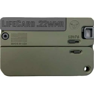 TRAILBLAZER LIFECARD .22WMR SINGLE SHOT OLIVE DRAB GREEN