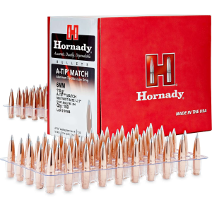Hornady 261792 6.5mm .264 135gr A-Tip Match 500 Per Box/6 Case