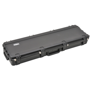 SKB 3I5014DB iSeries 5014 Double Rifle/Bow Case Black 48 Polymer W/Wheels